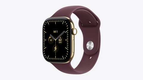 Apple Watch Series 12 - 46mm Titanium GPS + Cellular mit Vertrag