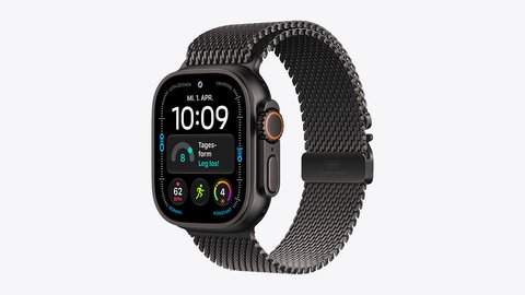Apple Watch Ultra 4 - Milanaise mit Vertrag