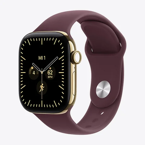 Apple Watch Series 12 - 42mm Titanium GPS + Cellular mit Vertrag