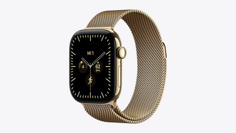 Apple Watch Series 12 - 42mm Titanium Edelstahlarmband GPS + Cellular mit Vertrag