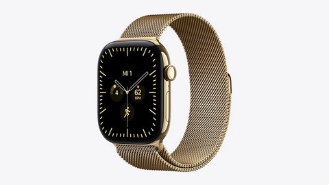Apple Watch Series 12 - 46mm Titanium Edelstahlarmband GPS + Cellular mit Vertrag